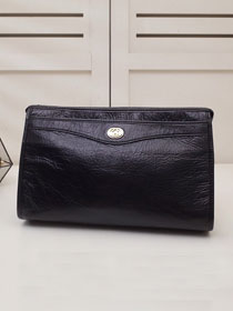 2020 GG original aged calfskin clutch 575991 black