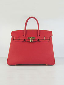 Hermes original togo leather birkin 30 bag H30-1 red