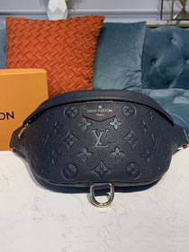 2020 louis vuitton original monogram empreinte discovery bumbag m44337 navy blue