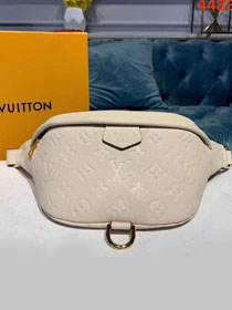 2020 louis vuitton original monogram empreinte discovery bumbag m44337 white