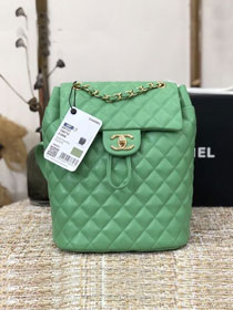 CC original lambskin medium backpack A91121 green