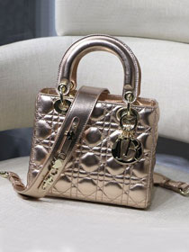 Dior original lambskin small my ABCdior bag M0538 gold