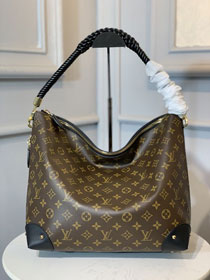 Louis vuitton monogram reverse canvas triangle softy M44130