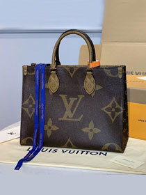 2020 louis vuitton original handmade monogram canvas onthego tote bag MM M45321