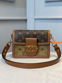 Louis vuitton original handmade monogram reverse dauphine mm m44391