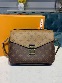 Louis vuitton original handmade monogram reverse pochette metis m41465