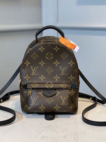 Louis vuitton handmade monogram reverse palm springs backpack mini M41562