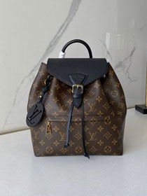 Louis vuitton original monogram montsouris backpack M45501 black