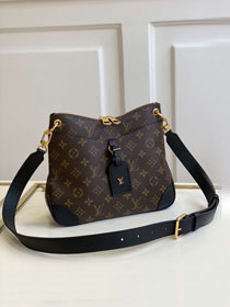 2020 Louis vuitton original monogram canvas odeon PM M45353 black