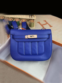 Hermes original swift calfskin berlin bag BL0020 royal blue 