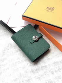 Hermes original togo leather card holder HA0156