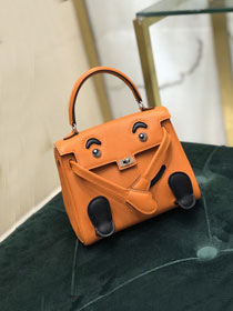 Hermes handmade original swift leather kelly doll bag KD0022