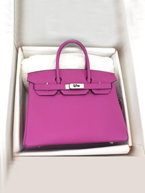 Hermes original togo leather birkin 30 bag H30-1 rose magnolia