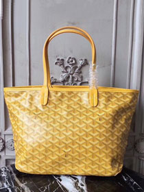 Goyard original canvas artois PM bag GY0002 yellow