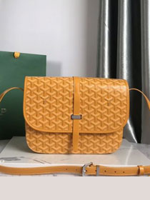 Goyard original canvas belvedere bag GY0012 yellow