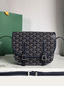 Goyard original canvas belvedere bag GY0013 navy blue