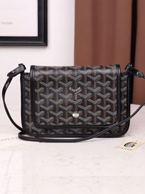 Goyard original canvas plumet pouch GY0010 black	