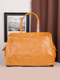 Goyard original canvas hardy tote bag GY0014 yellow