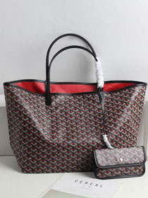 Goyard original canvas saint louis tote bag gm GY0016 red