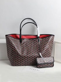 Goyard original canvas saint louis tote bag pm GY0017 red