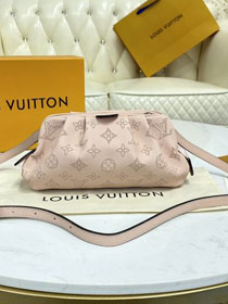 2021 louis vuitton original mahina calfskin scala mini pouch M80092 pink