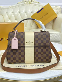 Louis vuitton original damier ebene bond street bag N64417 white