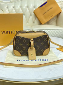 Louis vuitton original monogram canvas deauville mini bag M45528