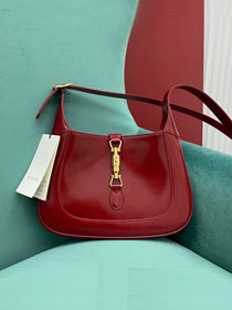 GG original calfskin jackie 1961 mini shoulder bag 637091 red