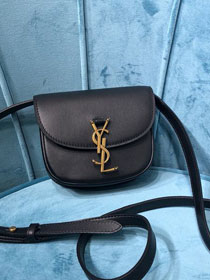 YSL original smooth calfskin kaia mini satchel bag 623097 black