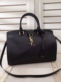 YSL original calfskin small cabas bag 394461 black