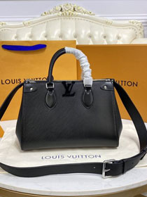 2021 Louis vuitton original epi leather grenelle tote bag pm M57680 black