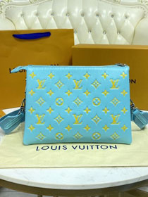 2023 Louis vuitton original lambskin coussin pm bag M57936 mint