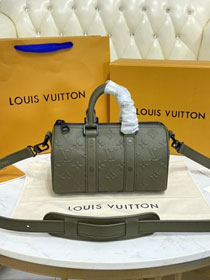 Louis vuitton original calfskin Keepall XS bag M57961 green