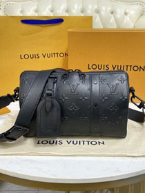 Louis vuitton original calfskin city keepall bag M57955 black