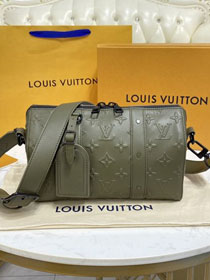 Louis vuitton original calfskin city keepall bag M57955 green