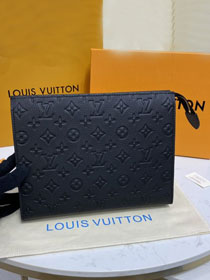 Louis vuitton original calfskin toiletry pouch 26 M45665 black