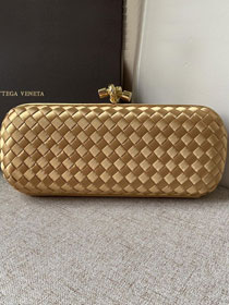 BV original silk knot clutch 202031 gold