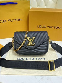 2021 Louis vuitton original calfskin new wave multi-pochette M56461 black