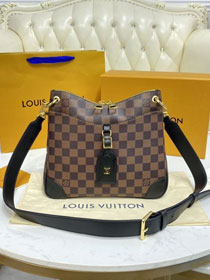 Louis vuitton original damier ebene odeon pm N50064 black