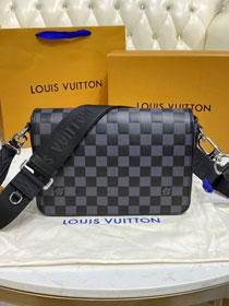 Louis vuitton original damier graphite messenger bag N50007