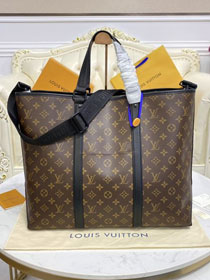 2021 Louis vuitton original monogram canvas week-end tote gm M45733