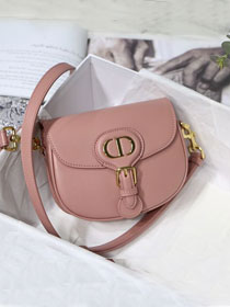 Dior original box calfskin small bobby bag M9317 pink