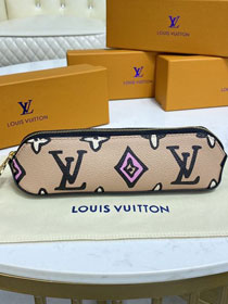 Louis vuitton original monogram pencil pouch elizabeth GI0658