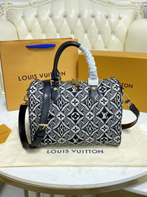 2022 Louis vuitton original since 1854 textile speedy 25 M45769 black