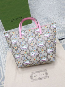 GG original canvas pets tote bag 410812-5 