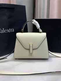 Valextra original calfskin iside nano bag 21028 white