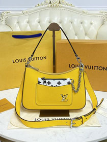 2022 Louis vuitton original epi leather marelle bag M80689 yellow