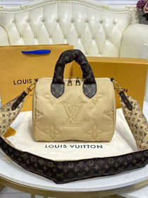 Louis vuitton original econyl speedy 25 M59009 beige