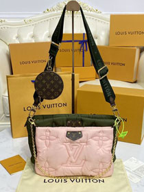 2022 louis vuitton original econyl multi pochette M58980 pink