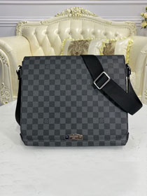 Louis vuitton original damier graphite district messenger bag mm N40350